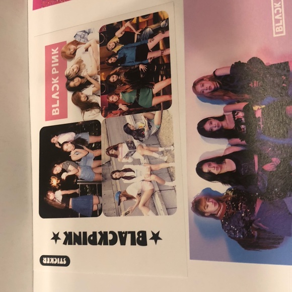 Blackpink Postcard and Sticker Lot - Picture 11 of 13